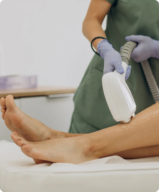 Professional Vein Treatment in Springfield, MO: Endovenous Laser Ablation Banner